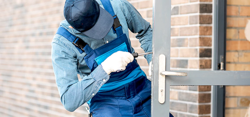 Pivot Storefront Door Locks Installation in Solvang, California